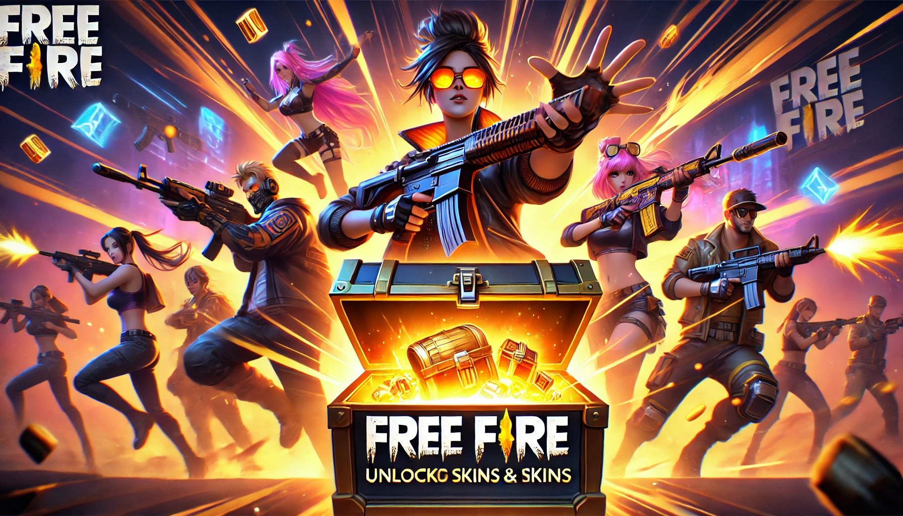 Como Ganhar Skin Free Fire