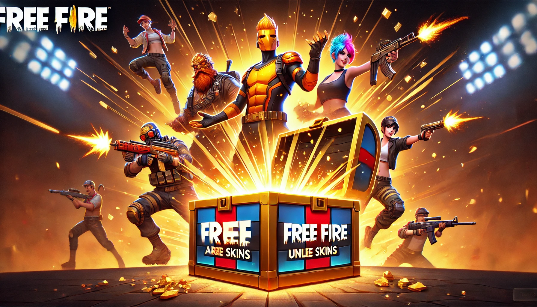 Ganhe agora mesmo uma skin do Free Fire