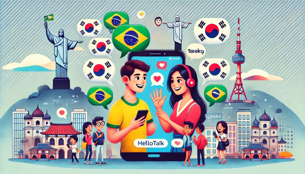 Os Melhores Aplicativos para Brasileiros Conversarem com Coreanos